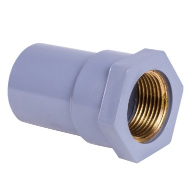Đầu nối PVC ren trong đồng Dismy