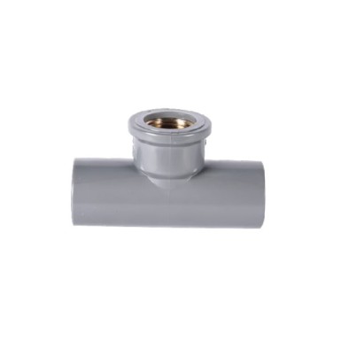 Ba chạc PVC ren trong đồng Dismy