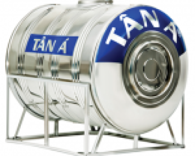 Bồn nước Inox 2000 Lít Ngang Đường kính 1360