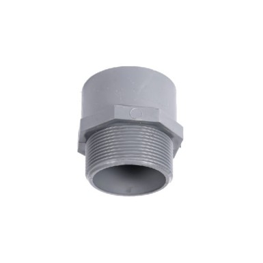 Đầu nối ren ngoài UPVC Dismy