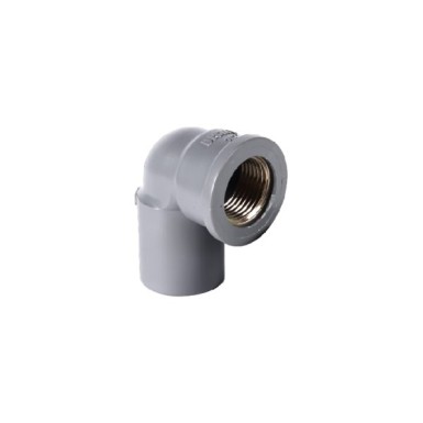 Nối góc PVC ren trong đồng Dismy
